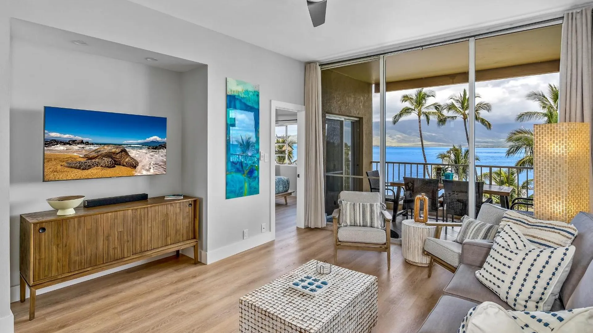 Upscale Oceanfront Penthouse Vistas Lejlighed Kihei